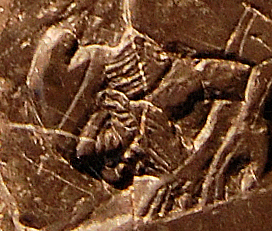 The Black Obelisk of Shalmaneser III, with the panel of Jehu bowing before the Assyrian king