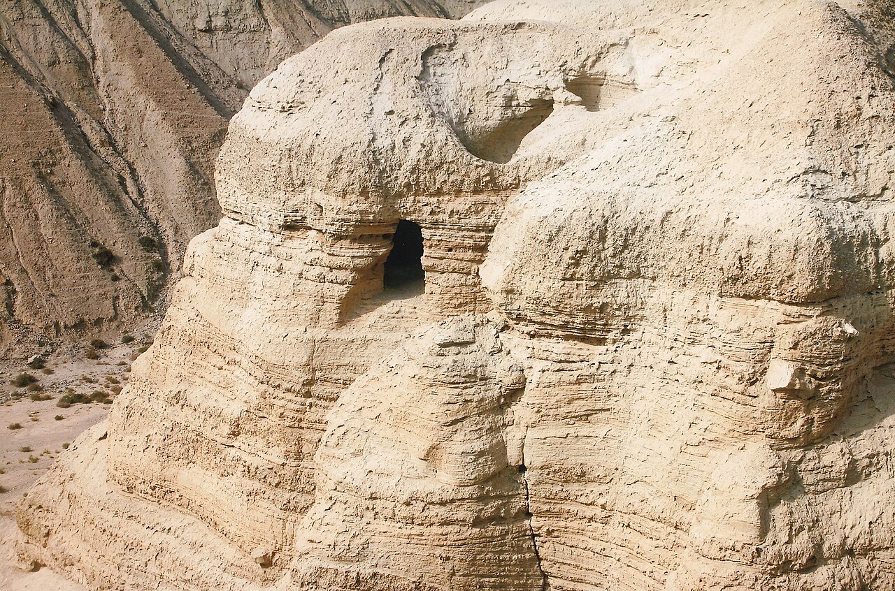 Storage jars from Qumran of the type that held the Dead Sea Scrolls